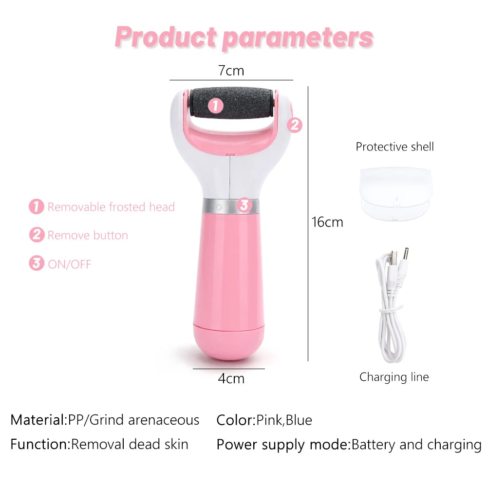 Electric Pedicure Tool – Smooth Heels & Remove Calluses