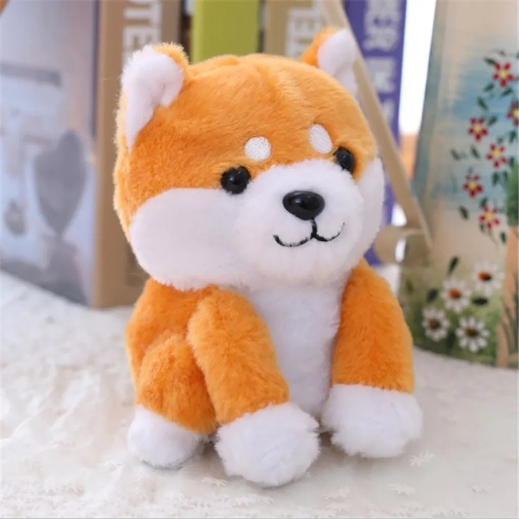 Talking Shiba Inu Plush Toy for Playful Family Giggles