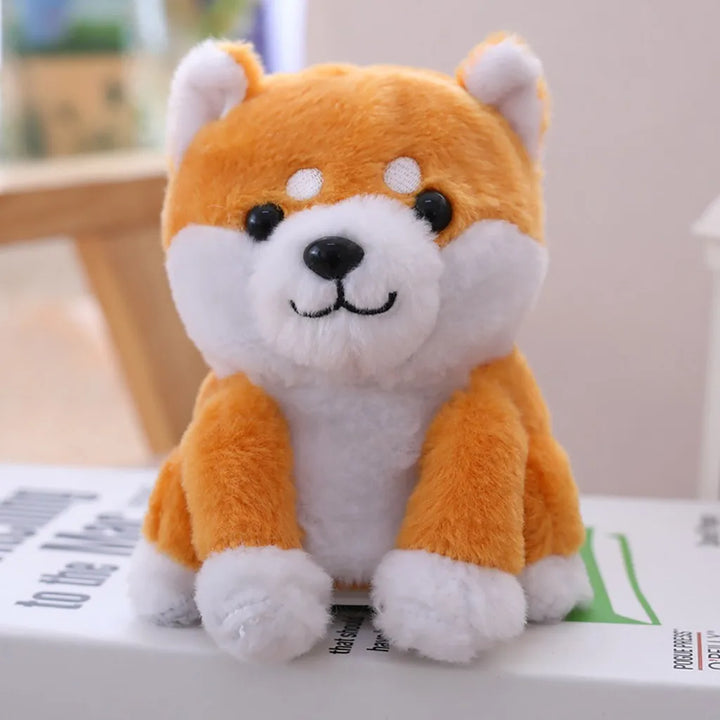 Talking Shiba Inu Plush Toy for Playful Family Giggles