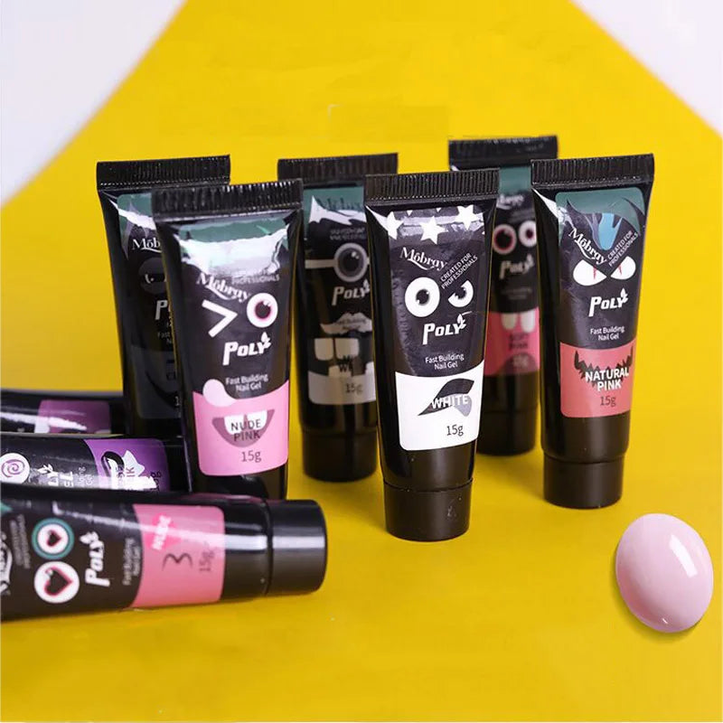 soak off hard builder gel 9 shades