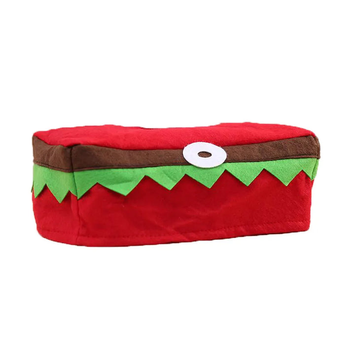 Christmas Tissue Box Cover Bag for Dinner Table Decor