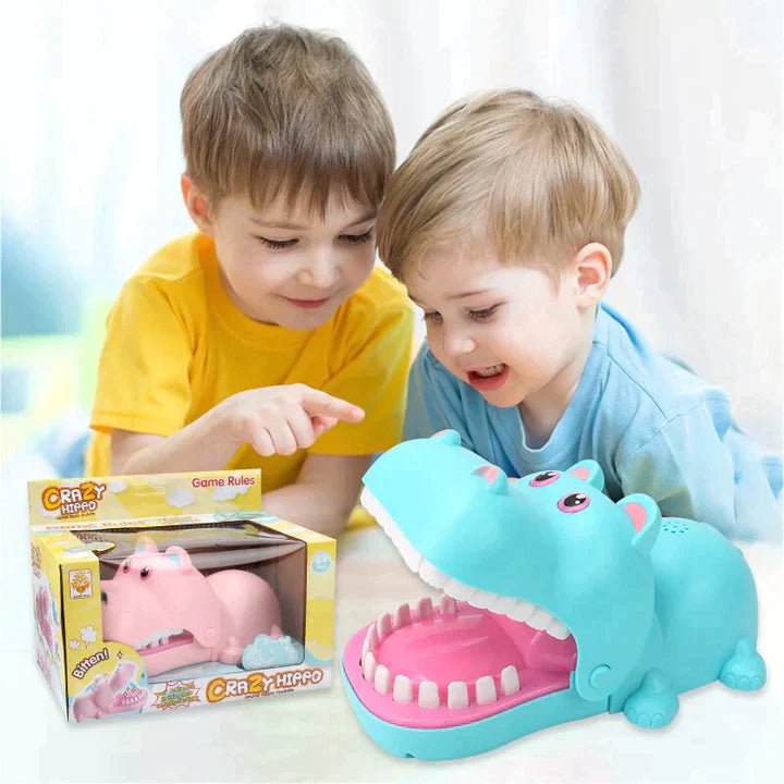 Hippopotamus with teeth - wanelo - store - roman