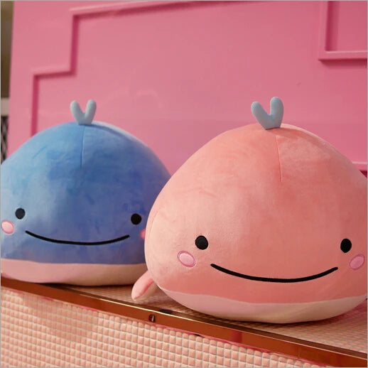 Whale Plush Pillow – Soft Comfort for Cozy Cuddles