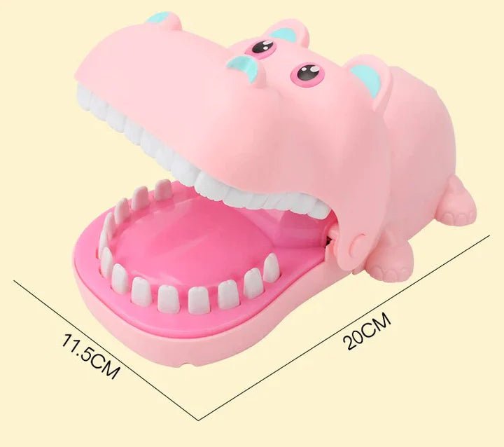 Hippopotamus with teeth - wanelo - store - roman
