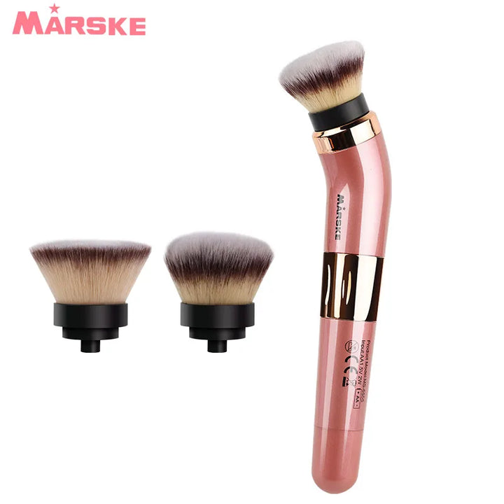 Electric Makeup Brush for Loose Powder, 360° Rotation