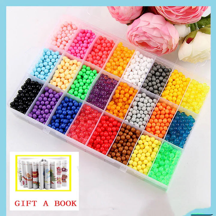 Water Beads Craft Set – 24-Color DIY Sensory Play
