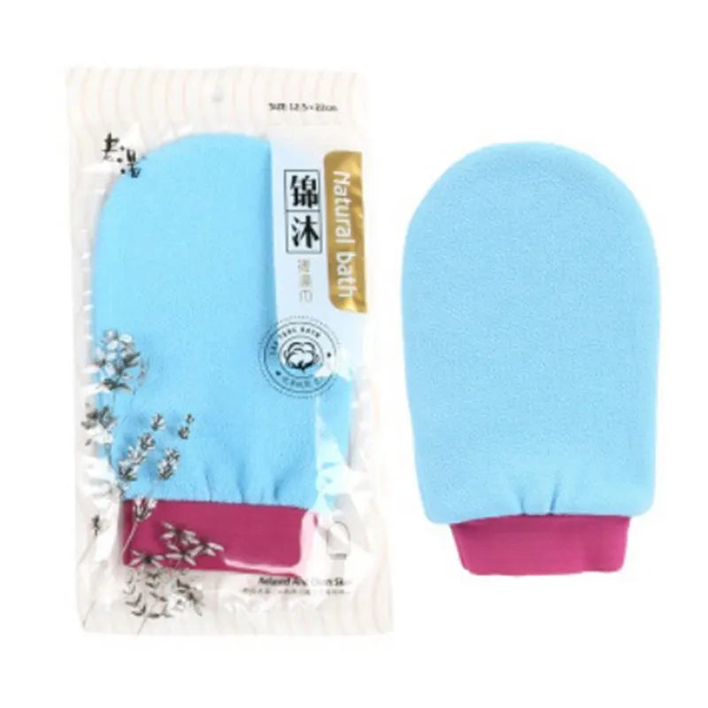 Exfoliating Bath Gloves — Smooth Skin in 3 Minutes