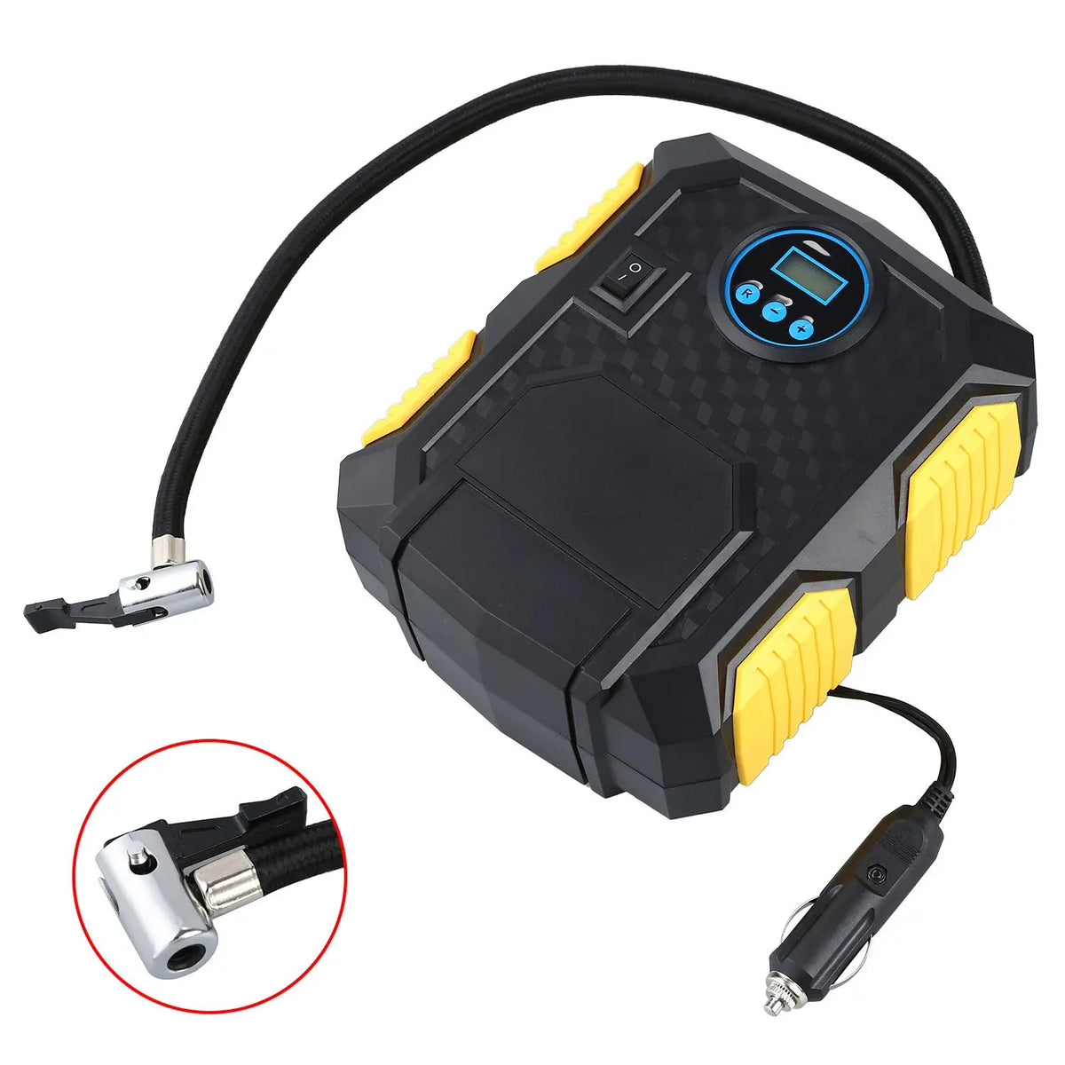 Portable Tire Inflator — Accurate Inflation to 150 PSI