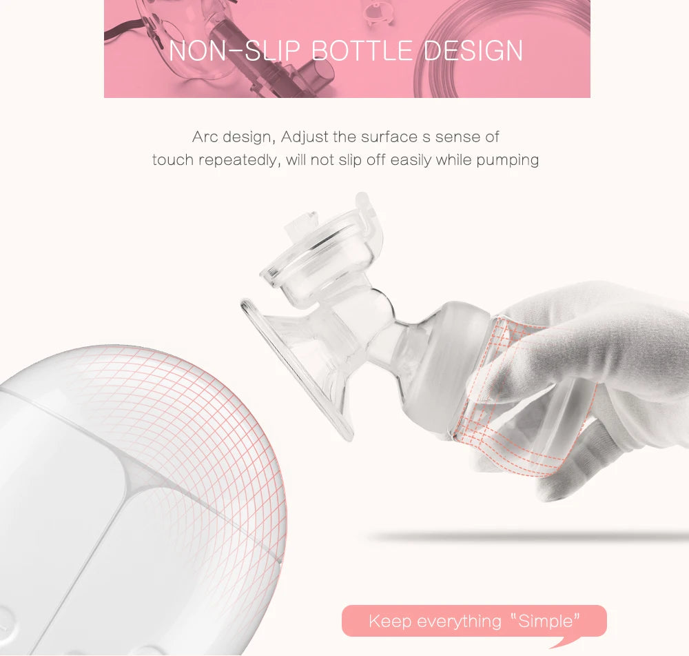 Electric Breast Pump for Flexible, Comfortable Feeding