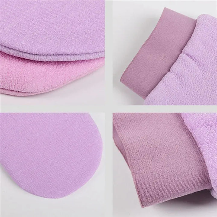 Exfoliating Bath Gloves — Smooth Skin in 3 Minutes