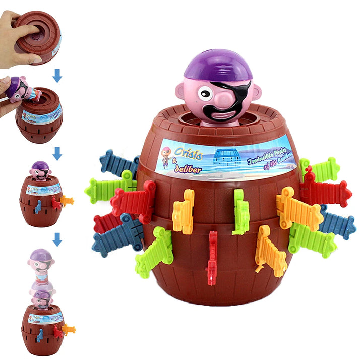 Pirate Barrel Game for Kids: Funny Family Game Night