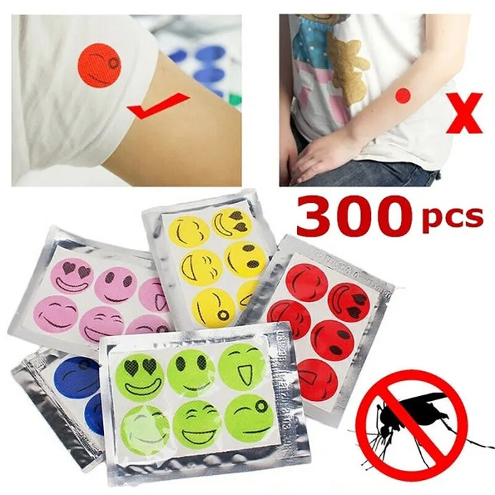 Mosquito Repellent Patches, 300 Natural Oil Stickers