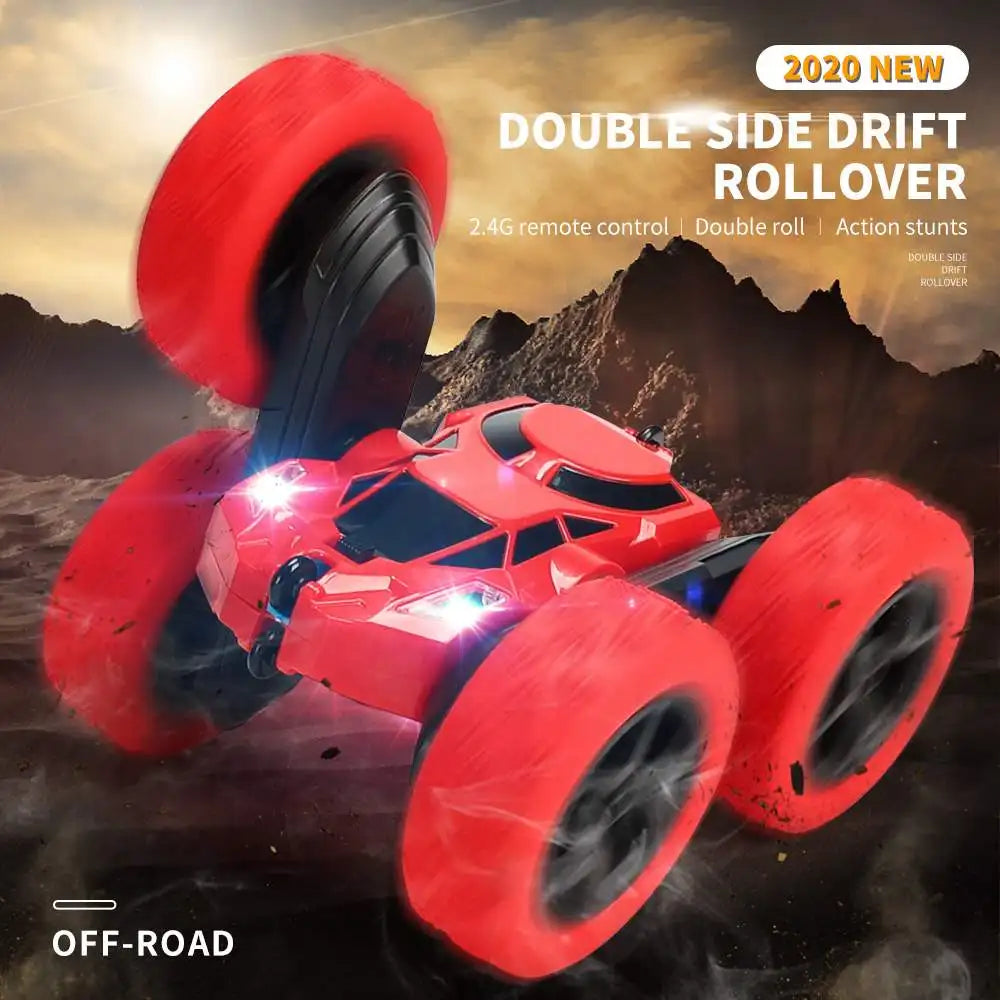RC Stunt Car 1:16 With 360° Flips and LED Lights