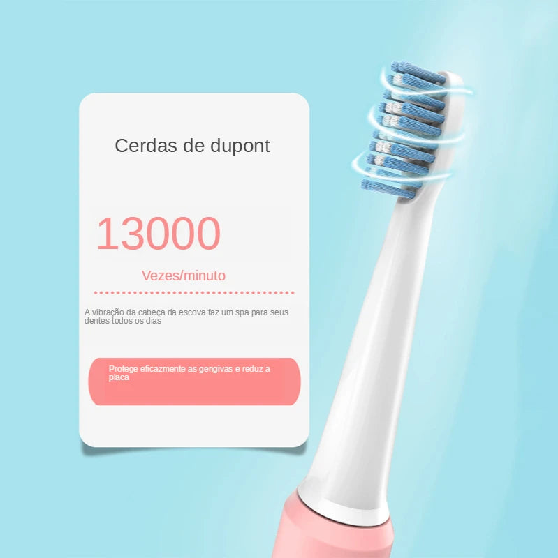 Sonic Electric Toothbrush Duo — Soft Bristle, Waterproof