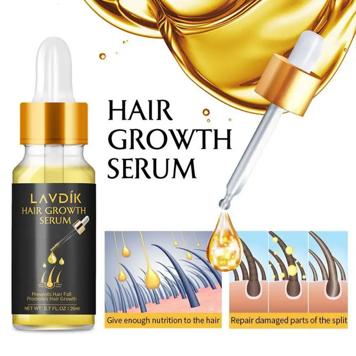 Ginger Hair Growth Serum for Thinning, Damaged Hair