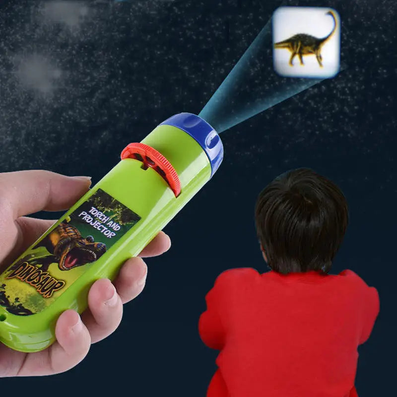 Dinosaur Slide Projector Puzzle Toy for Shared Play