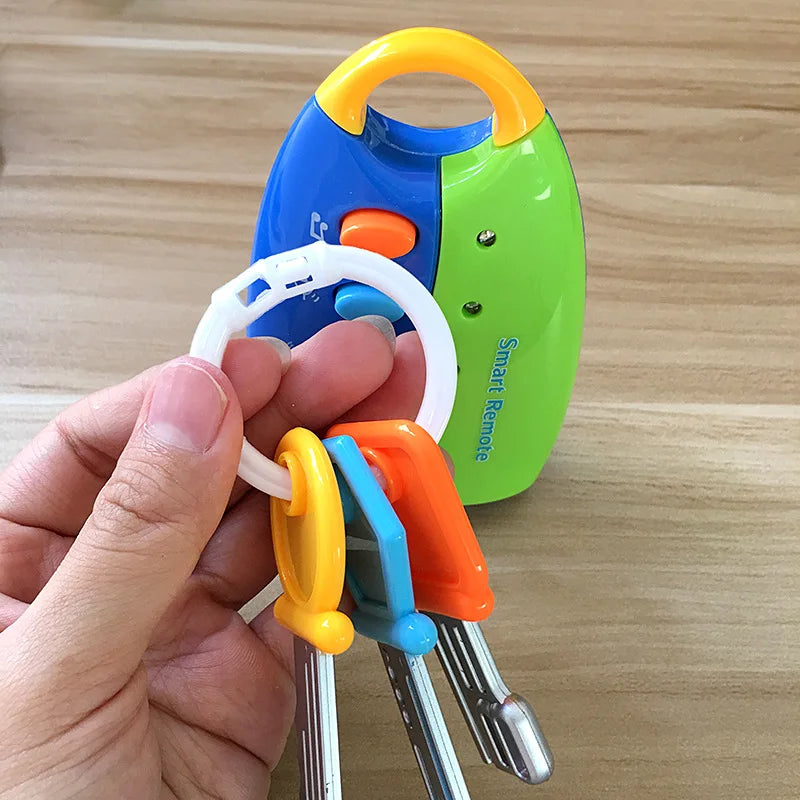 Baby Musical Car Key Toy for Pretend Play & Learning