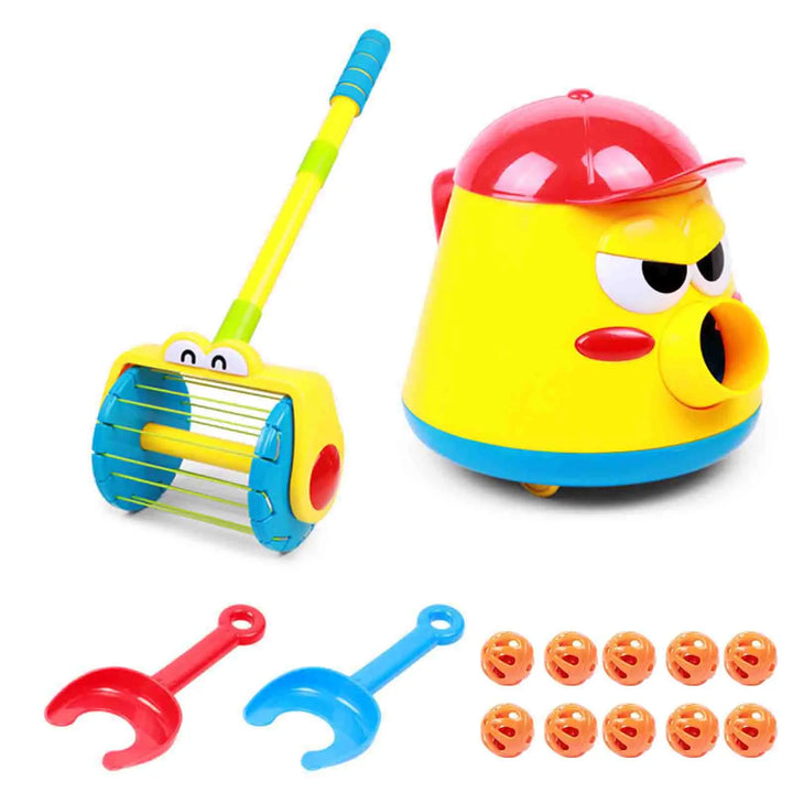 Electric Baby Vacuum Toy with Whirl Ball Launcher Play