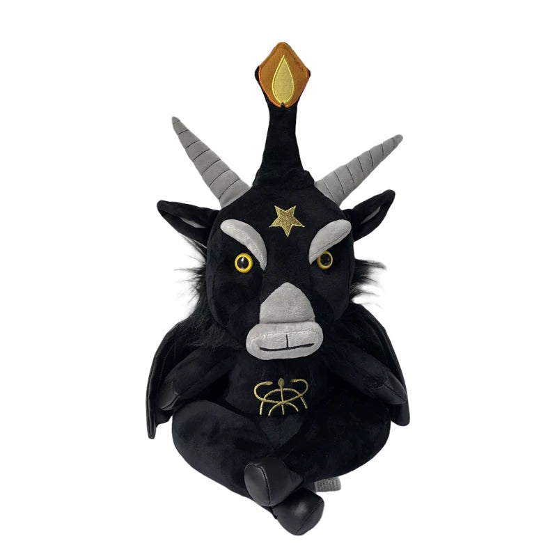 Gothic Plush Rabbit, 35cm Soft Statement Toy