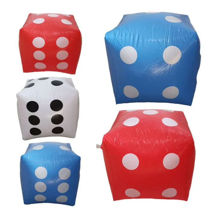 30cm Inflatable Dice for Kids, Parties & Group Games