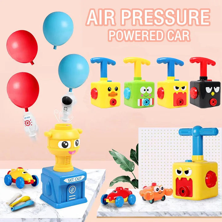 Balloon Launch Tower Toy for Hands-On STEM Experiment