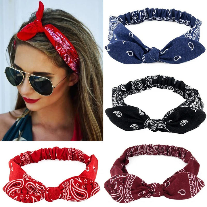 Suede Knot Headband – Soft Stretch Hair Accessory Style