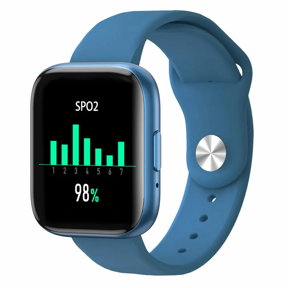 Bluetooth Smartwatch with SpO2 and Heart Rate Tracking