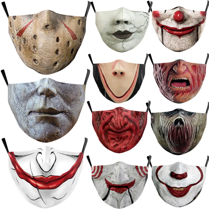 Halloween Horror Cosplay Mask for Instant Scary Looks