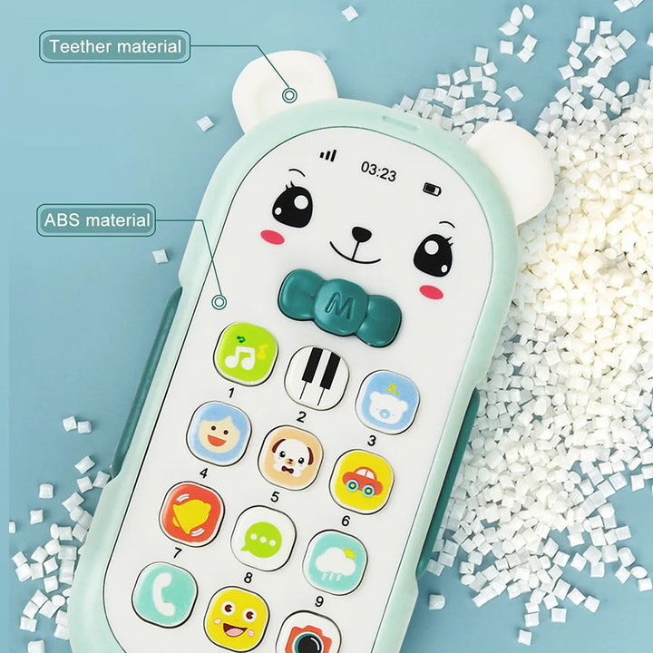 Baby Phone Toy for Early Learning, Music & Pretend Play