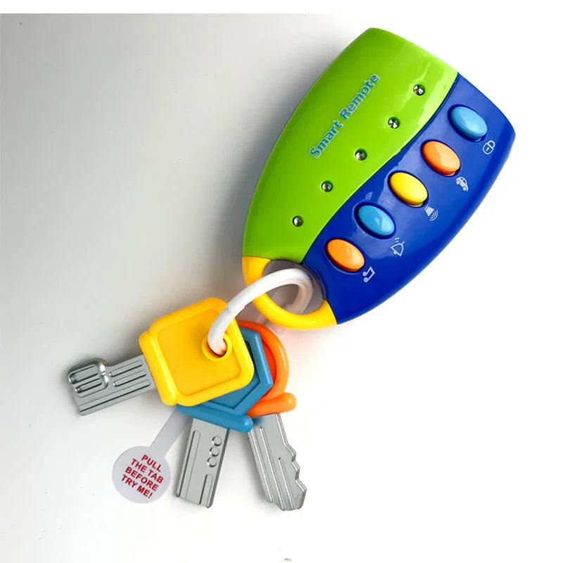 Baby Musical Car Key Toy for Pretend Play & Learning