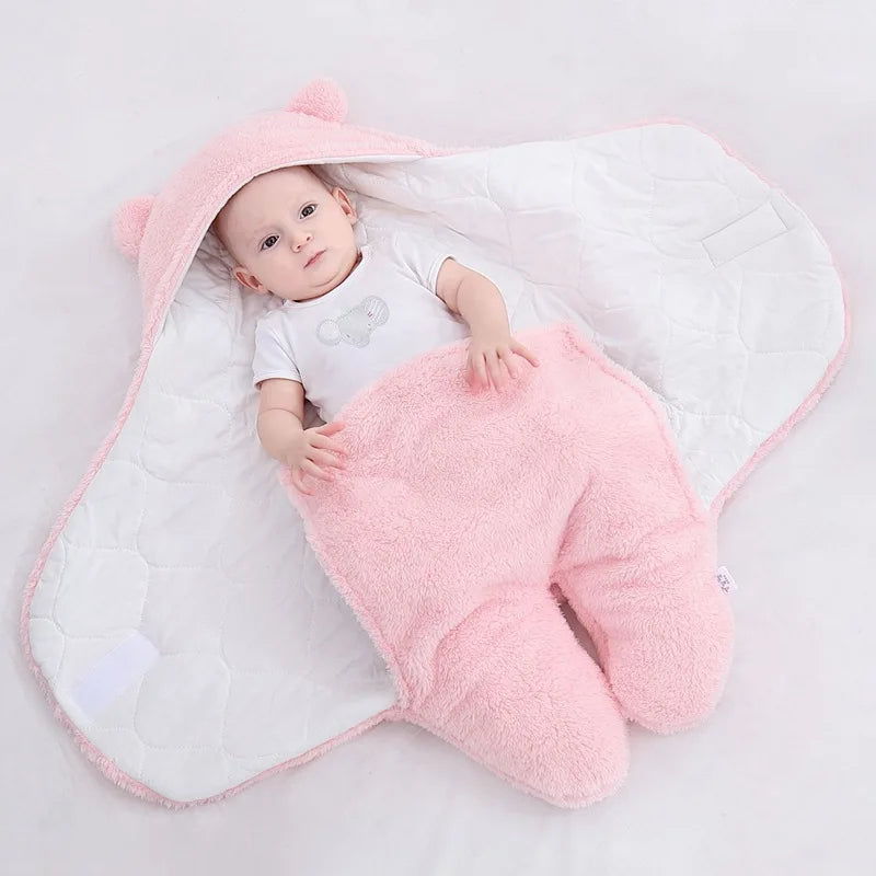 Baby Fleece Sleeping Bag for Cozy, Safer Newborn Sleep