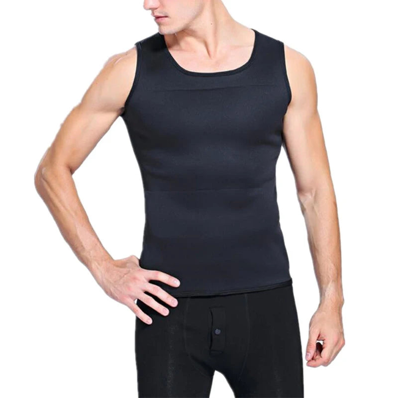 Men's Sauna Vest — Instant Waist Sculpting & Sweat Amplifier