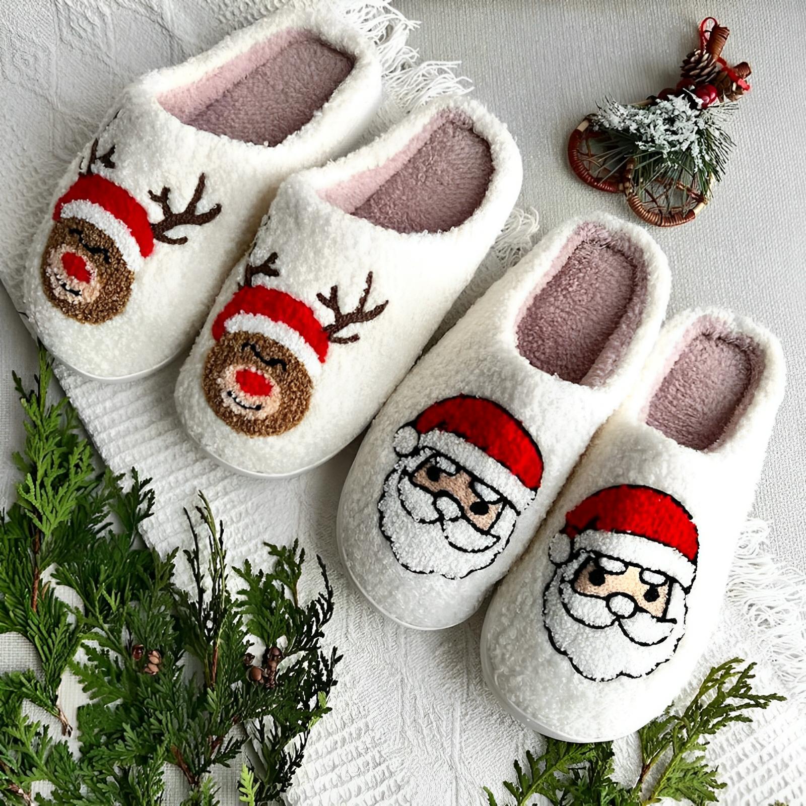 Christmas Slippers - wanelo - store - roman