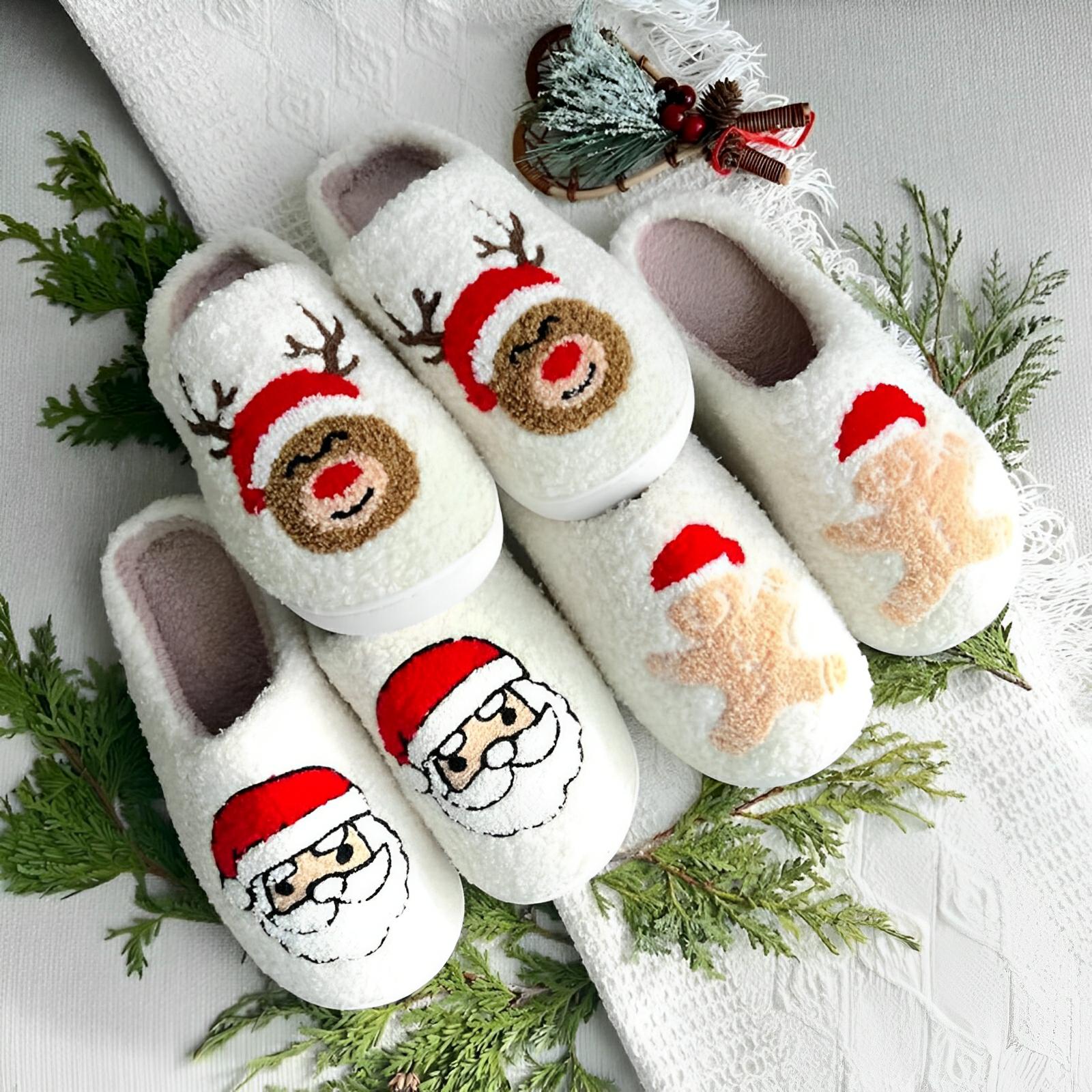 Christmas Slippers - wanelo - store - roman