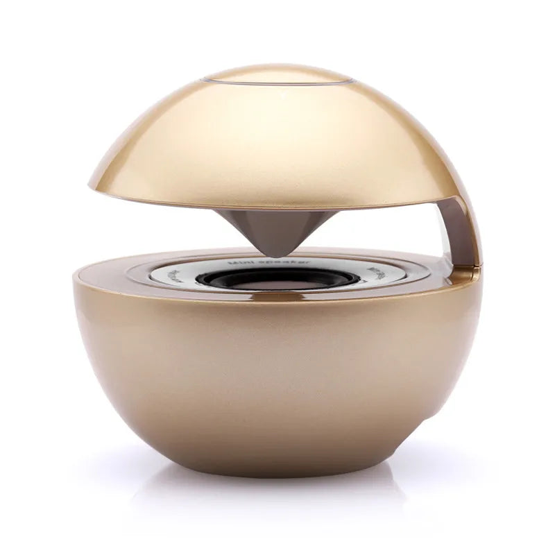 Mini Bluetooth Speaker with LED Lights — Portable Stereo Sound