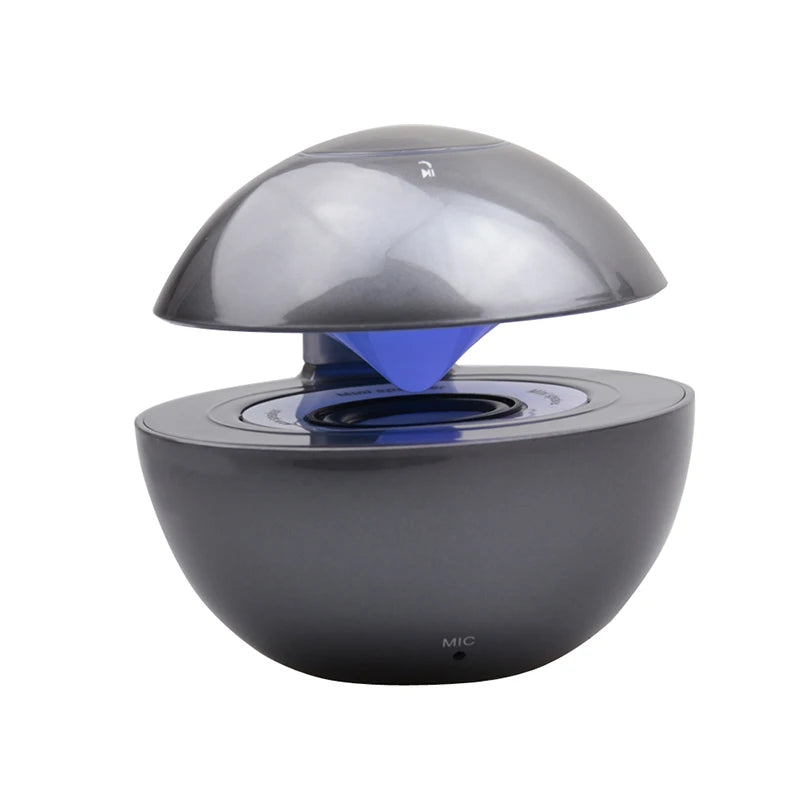 Mini Bluetooth Speaker with LED Lights — Portable Stereo Sound