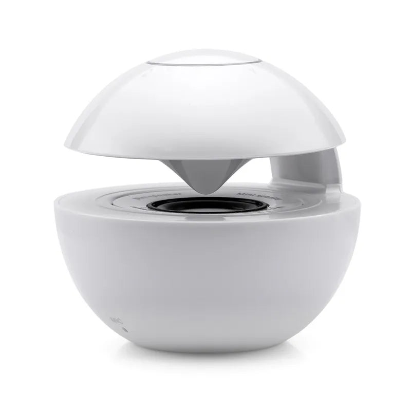 Mini Bluetooth Speaker with LED Lights — Portable Stereo Sound