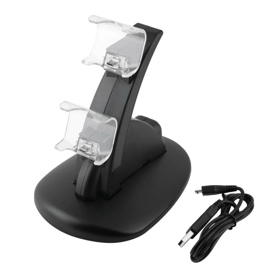 PS4 Controller Dock with LED Dual USB Charging — Tidy