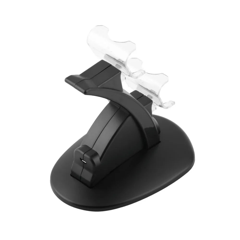 PS4 Controller Dock with LED Dual USB Charging — Tidy