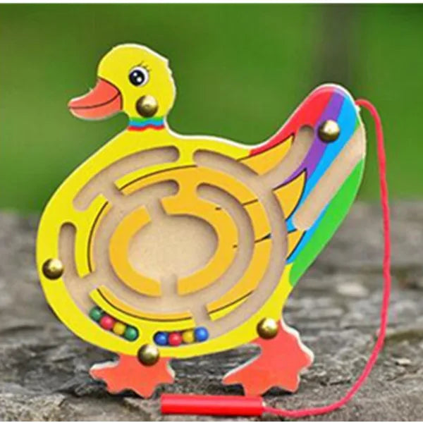 Montessori Wooden Puzzle Toys for Hands-On Learning