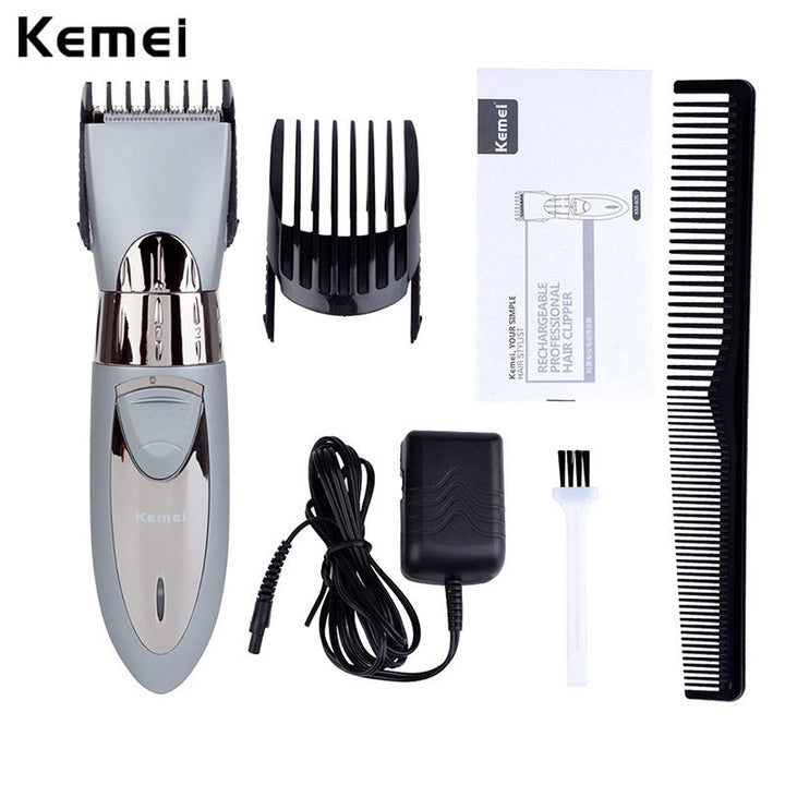 Rechargeable Waterproof Hair Trimmer for Easy Grooming