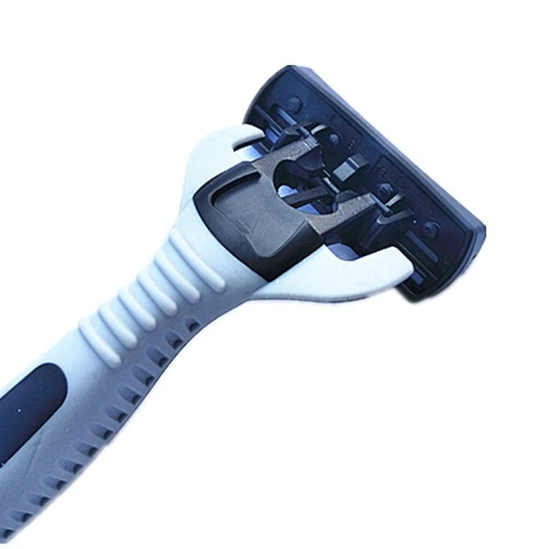 7-Piece Men's Shaving Set — Razor + 6 Blades for Smooth Shave