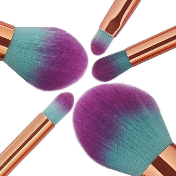 Mermaid Makeup Brush Set for Smooth, Even Application