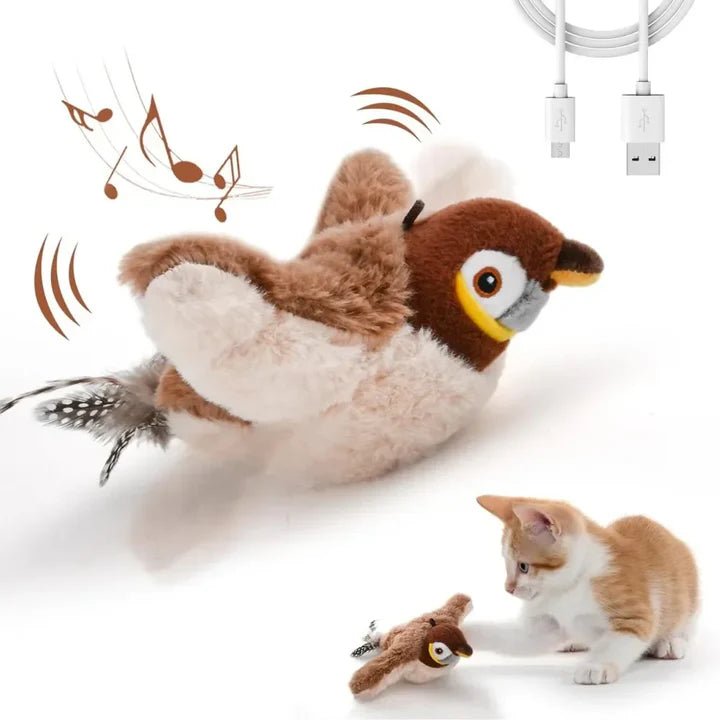 Flapping Cat Bird - wanelo - store - roman