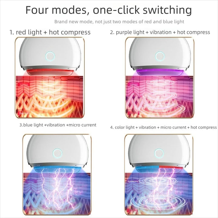 Microcurrent Facial Toning Device — Lifted, Sculpted Skin