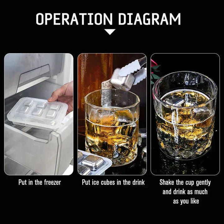 Reusable Ice Cubes - wanelo - store - roman