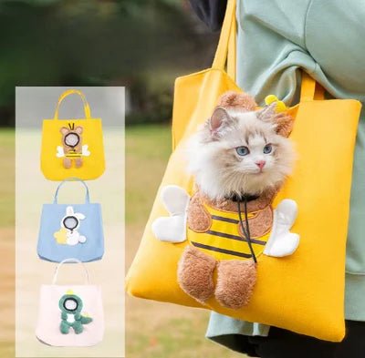 Carrying bag for cats - wanelo - store - roman