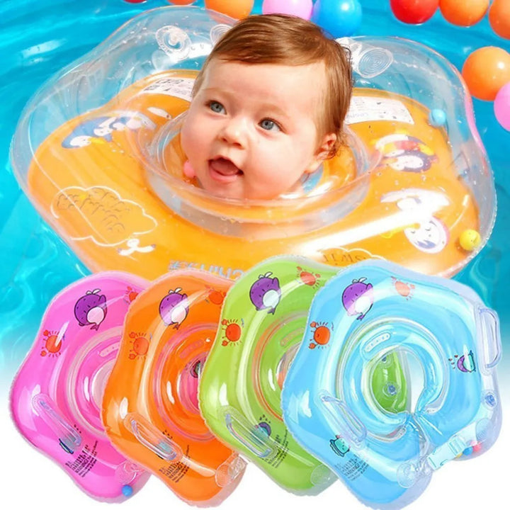 Infant Bath Float Neck Ring for Supervised Water Play
