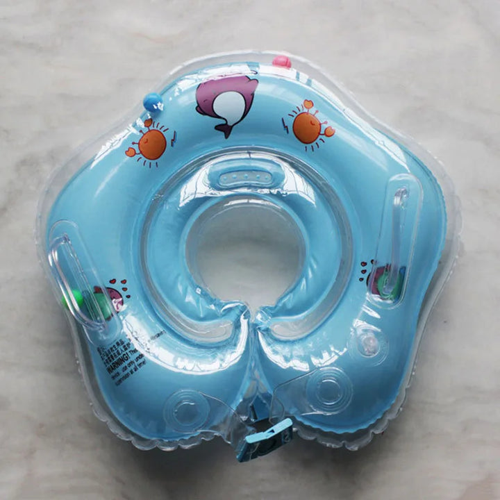 Infant Bath Float Neck Ring for Supervised Water Play