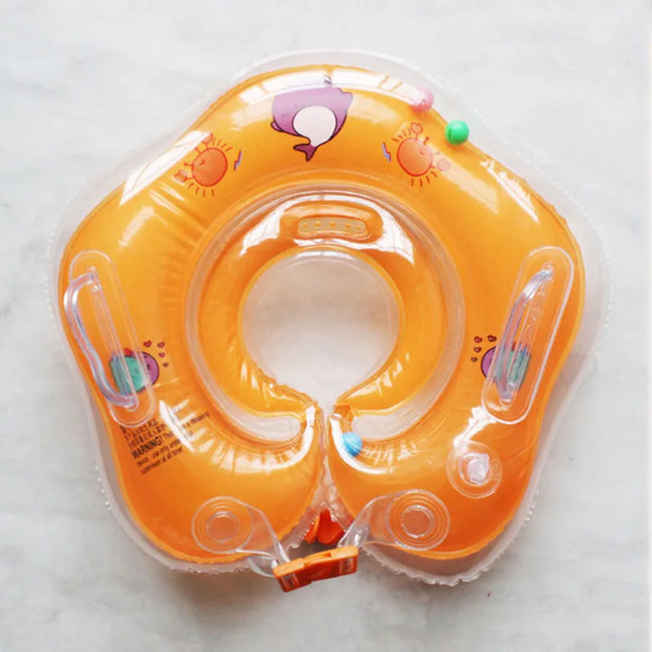 Infant Bath Float Neck Ring for Supervised Water Play